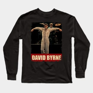 David Byrne - RETRO STYLE Long Sleeve T-Shirt